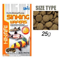 히카리 싱킹와퍼 25g (구피 테트라 열대어 관상어사료먹이)