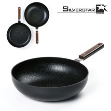 실버스타oic인덕션우드핸들그리들40cm