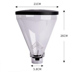 호환 커피 연마기 원두통 그라인딩 호퍼 Mazzer 900N/HC600, 100, 02 C, 1개