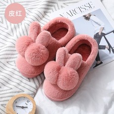 Dec.02 770번 .성인 토끼털 슬리퍼숙소여귀요미 귀포발과 털난달 자녀룩겨울Z