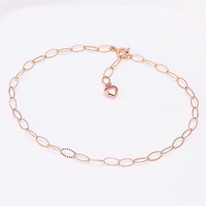  준쥬얼리 14K 스타 링체인 발찌 