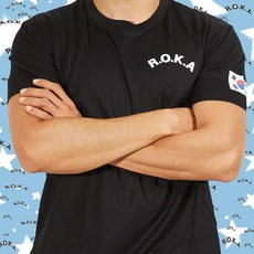 로카티 국산 PX 정품 군인 군대 군용 ROKA 코리아아미 반팔 티셔츠