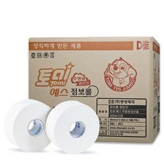 에이티엔 도톰한 부드러운 예스점보롤 엠보싱 16롤 박스 구성 E-1765187, 1박스