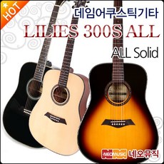 데임 어쿠스틱 기타 Dame LILIES 300S ALL Solid (NS), 데임 LILIES 300S ALL/NS