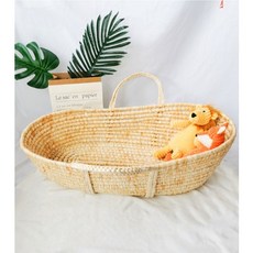 라탄바구니 촬영소품 강아지요람 라탄인테리어 고양이요람