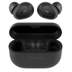 Jabra Elite 8 액티브 Gen 2 블루투스 무선 이어버드 돌비 오디오 공간 사운드 포함 - 고급 운동 방수 헤드폰 노이즈 캔슬링 기능 군용 등급 스마트 케이스 포함, 엘리트 10_글로스 블랙, 1개, 유광 블랙