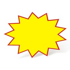 13*17cm 대형 팝 폭발 광고 빈 종이 카드 사인 보드 소매 상점 선반 채널 판매 가격 태그, 1개, 단일