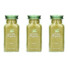 Simply Organic 심플리오가닉 쯔란 큐민 가루 65g 3개 양고기 시즈닝 양꼬치