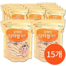 쌀토끼미미,[강희만쌀과자] 닥터 순수현미쌀과자 15개 세트, 30g