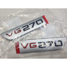 K7 VG-270 휀더 엠블럼 863203R000 863203R100, 1개