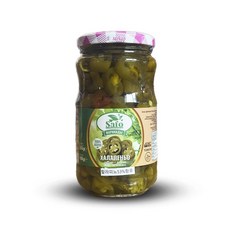 "SAFO" 사포 할라피뇨 슬라이스 JALAPENO SLICES, 1개, 350g