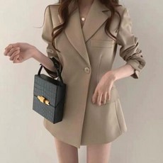 봄신상 자켓 여성 솔리드 재킷 블레이저 아우터 J8