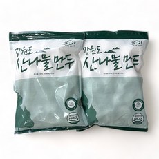 토박이 강원도식 감자만두 대용량 4종 골라담기, 산나물만두1.2kg2팩