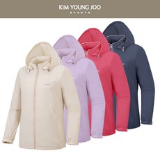 jwjjm23251gte450003
 [봄가을용]김영주스포츠 여성 스판 스트링 후드 점퍼 WJ307