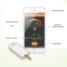 SGP001FTLab Geiger Pro 디지털 신호 탐지기 휴대용 스마트 선량계 감마 Xray 테스터, 1개
