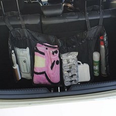 청평 SUV 트렁크 메쉬 바구니 차량용수납 자동차포켓, 1개