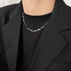 대나무은목걸이