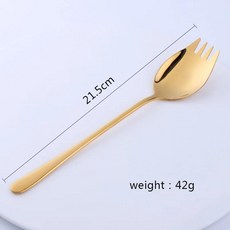 스테스 스테이크 나이프 스포크 서양 식기 독창적인 샤프 고기 생, 10.Gold-4pcs, 1개