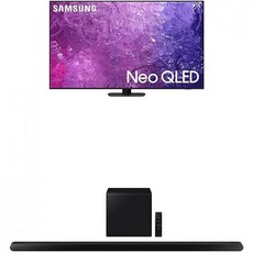 삼성 85인치 클래스 네오 QLED 4K QN90C 시리즈 퀀텀 HDR 돌비 애트모스 오브제 트래킹 사운드 안티글레어 게이밍 허브 Q심포니 알렉사 내장 스마트 TV QN85QN