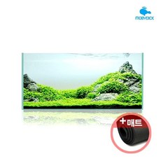[모비딕] 3자광폭 유리어항 (매트포함)