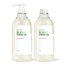 에코블랑 베이킹소다 주방세제 1000ml, 1L, 2개