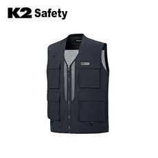 K2 VE-2603 베스트 조끼 작업복 단체복 근무복 워크웨어 오피스웨어 쿨조끼, 1개