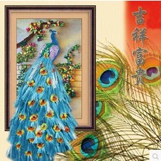 리본꽃자수도안