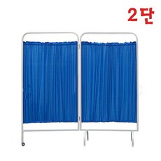 비룡상회 바퀴1개 칸막이스크린 스틸 기본형 2단 천스크린 천칸막이 W3346F8 1800x1720mm 다용도칸막이 다용도스크린 병원칸막이 파티션