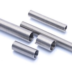 와이어 직경 10 개/묶음 0.6mm 0.7mm 0.8mm 후크 없음 304 스테인레스 스틸 인장 스프링 작 OD 5mm 6mm 7mm 8mm 10mm, [01] 0.6mm, [04] 8mm, [01] 15mm, 10개