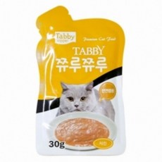 테비토퍼 쮸루쮸루 고양이간식, 48개, 30g, 치킨