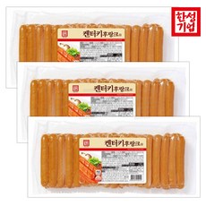 한성 켄터키후랑크 소시지, 1kg, 3개