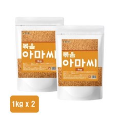 볶은 아마씨 캐나다 로스팅 플랙시드 100%, 2개, 500g