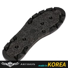 ((아티누스)) 이소 그립포스 교환식 아웃솔 AFW-050, 블랙