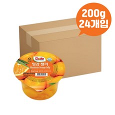 동원 회사과자 컵젤리 밀감 건강젤리 x24개 할로윈간식 잴리 주전부리, 24개, 200g