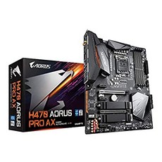 일본 기가 바이트 GIGABYTE H470 AORUS PRO AX 메인 보드 ATX [Intel 칩셋] MB4959, 1MB