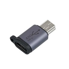 USB2.0 MICRO 5핀 to MINI 5핀 젠더 TB798, 1개