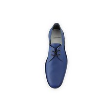 148541 PIERRE HARDY 블루 CALF 가죽 DERBY LACE-UP SHOES 사이즈 US 11 EU 44 B