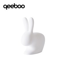 퀴부 래빗 XS 미니어처 화이트 Rabbit XS Doorstopper & Bookend White, 단품 - 고가구함