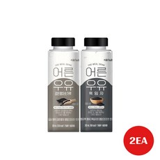 서울에프엔비 어른우유250ml 흑임자1+검은콩미숫가루1 (총2개입)/든든한 한끼, 250ml