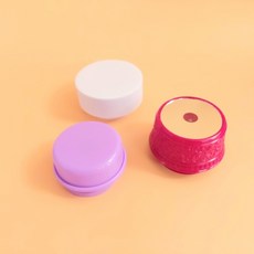DIY 오르골 클레이 만들기 베이스 LED 공방재료 3종, 1. 둥근 오르골 베이스, 분 홍