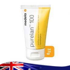 Medela Purelan 메델라 퓨우란 100 37그램 모유시 유두 보호 크림, 1개