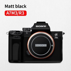 카메라 바디 스킨 A7III 소니 A7R3 A7M3 A7M4 스티커 데칼 프로텍터 스크래치 방지 코트 랩 커버 케이스, A7M3-3M Pattern 11, 1개