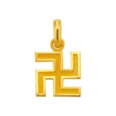 만자펜던트순금