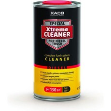 XADO Extreme 연료 인젝터 클리너 주행거리가 높은 시스템 헤비듀티 세미 트럭 디젤 처리 물 제거 첨가제 파이프 피스톤 및 연소실 청소 с 500ml, 1개