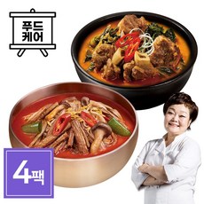 빅마마 이혜정의 육개장2팩 + 우거지갈비탕2팩