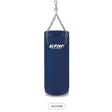 팡팡 복싱 연습 파워 샌드백 연습용 스타 격투기 고정사슬 권투 펀치 시합 대회 체육관 복싱장, 블루