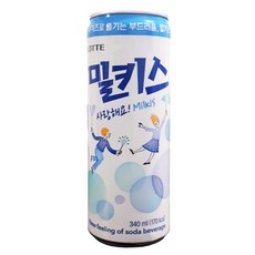 밀키스 340mlx24캔(롱캔), 24캔, 340ml