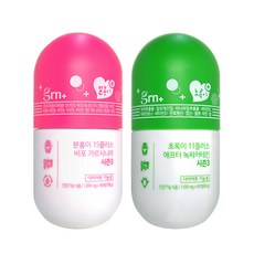 GRN 시즌3 다이어트세트 분홍이+초록이, 1세트