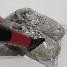 신발 의류 산화방지 보관용 수축필름 가열 밀봉 압축래핑 100매, M (30 x 50cm)