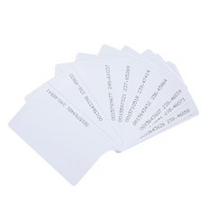 RFID EM 카드 125kHz 0.8mm 얇은 카드 출입 통제 자동차 주차에 적합 10 개, 1개